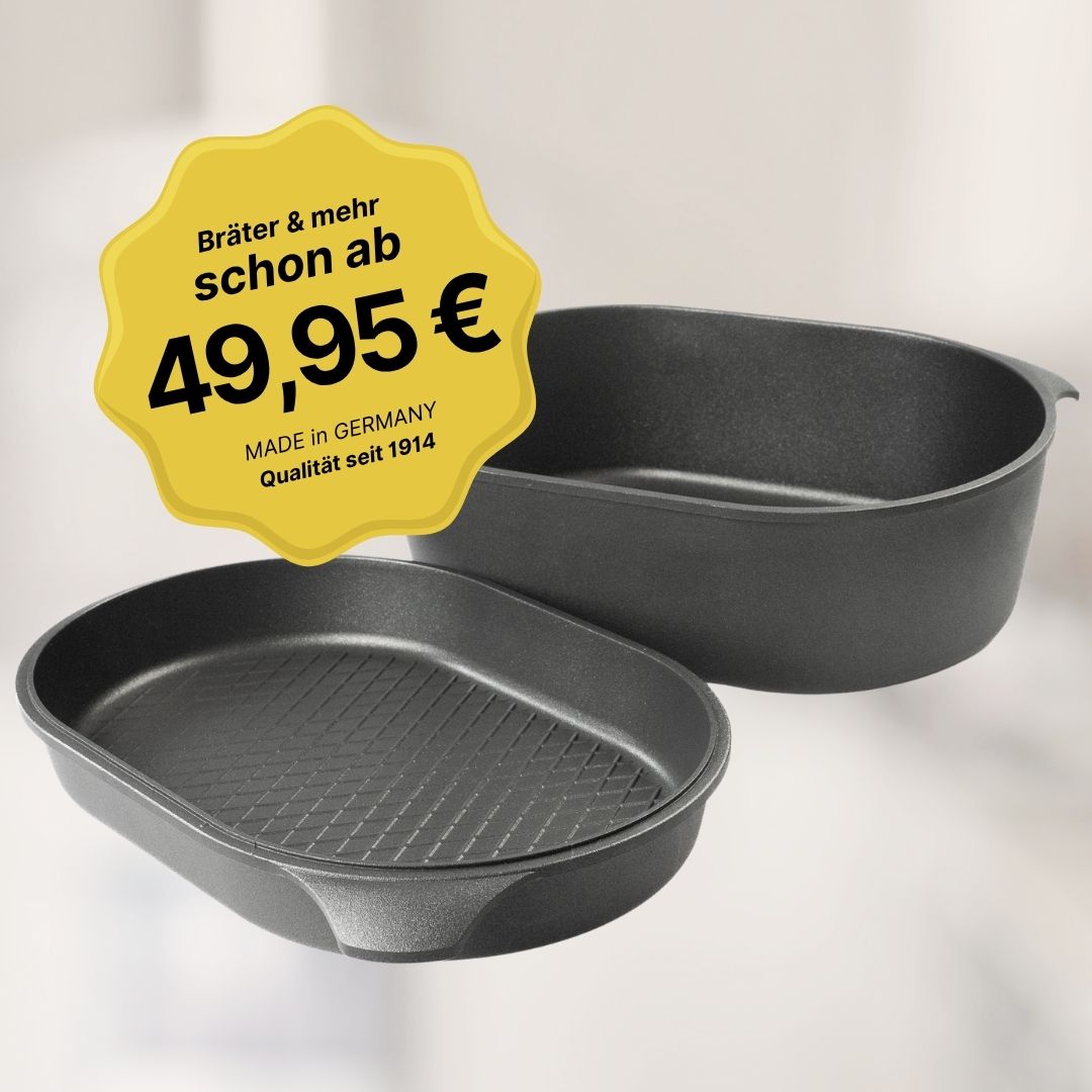 Wiederbeschichtung Bräter
