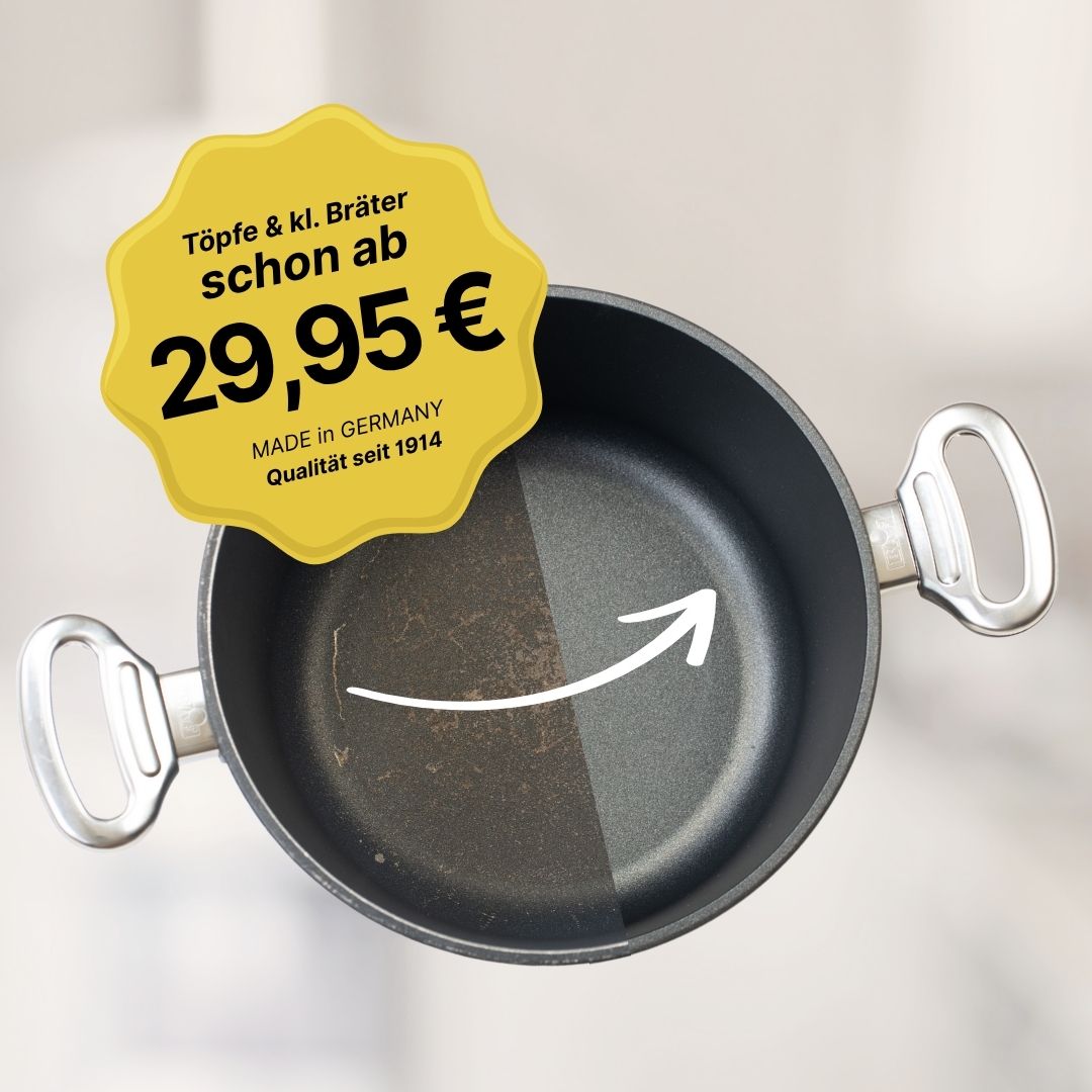 Wiederbeschichtung Töpfe